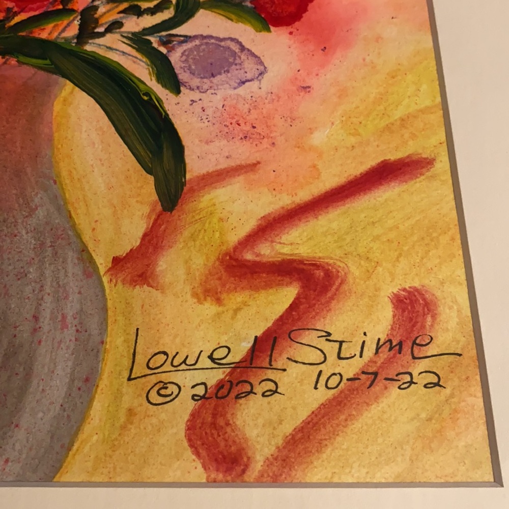 Original Watercolor 16x20 Grandma’s Love - Picture 3 of 7
